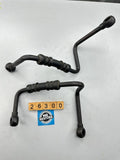 Kawasaki ZX600 GPZ600 R '85-89' Oil Cooler Hose Line Pipes (Pair)