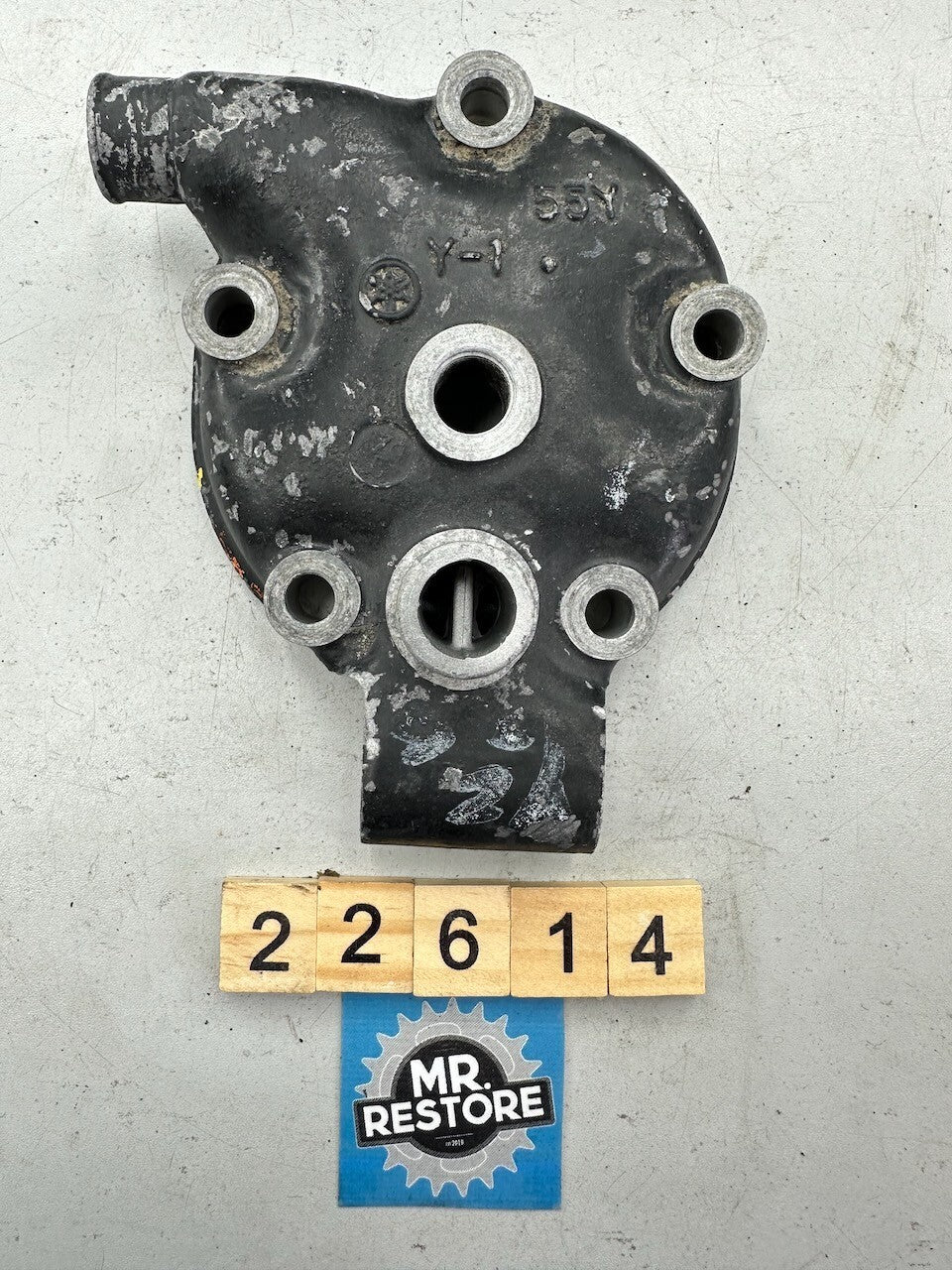 Yamaha YZ125N 1985 OEM Cylinder Head (55Y) 55Y-11111-00