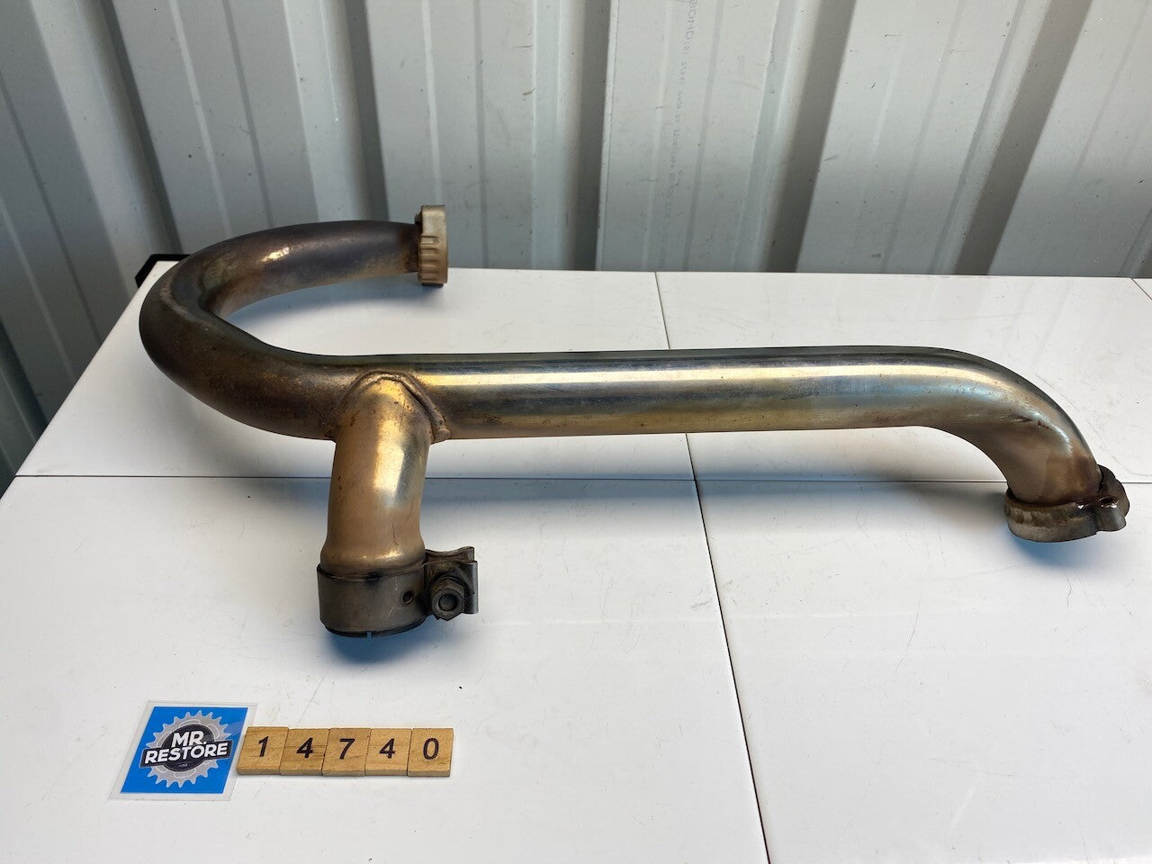 BMW R1100S 259S Left Hand Exhaust Header Manifold 1998-2005 - 18117673661