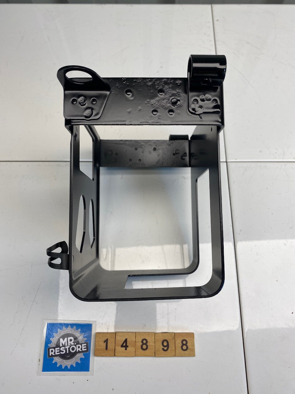 Suzuki GSX 750 Battery Box Holder Case - Early 80s - Re-painted
