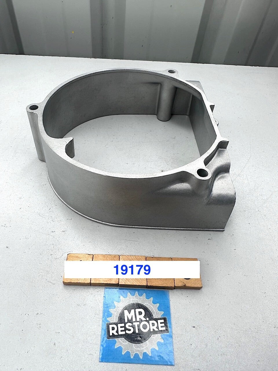 Kawasaki F7 175 F6 125 Left Hand Engine Cover Vapour Blasted 14031-042-80