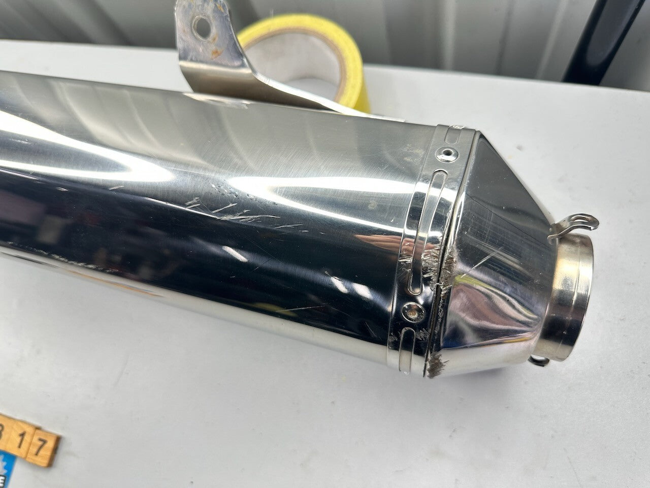 Remus Stainless Steel Performance Motorcycle Exhaust Muffler End Can