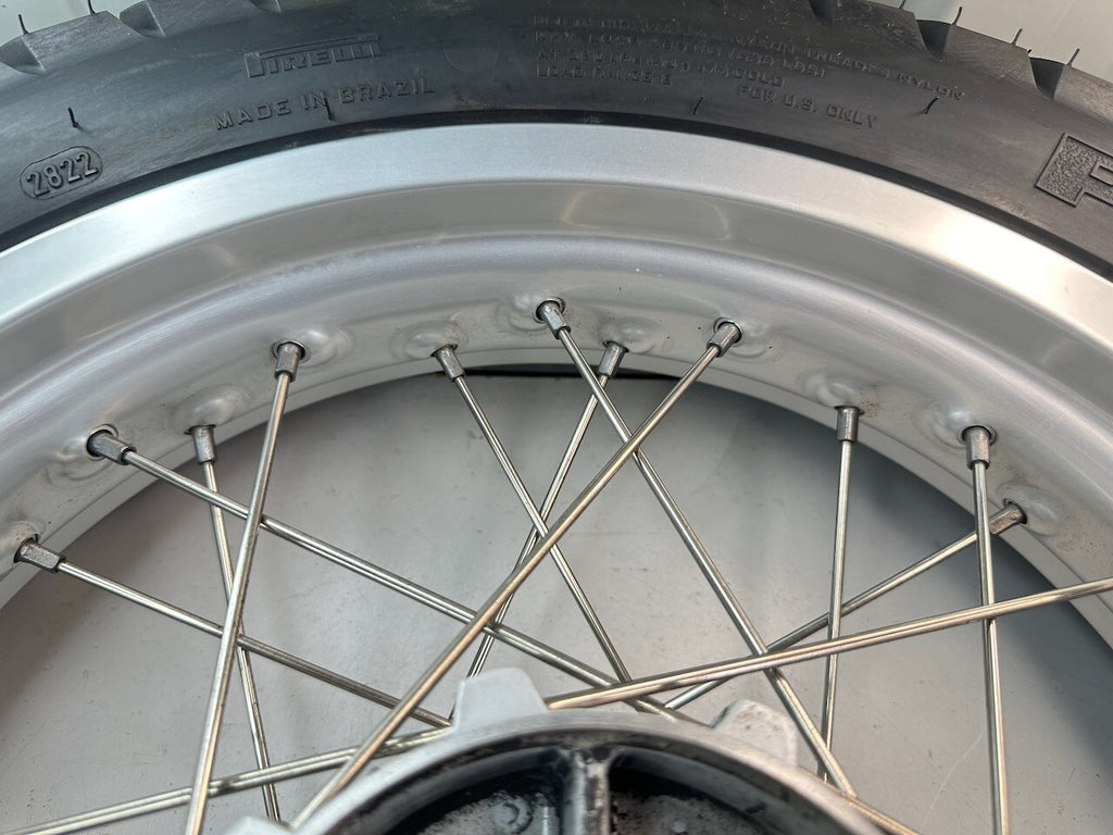 BMW G650GS 2010-15 17" OEM Spoked Rear Wheel & New Pirelli Tyre
