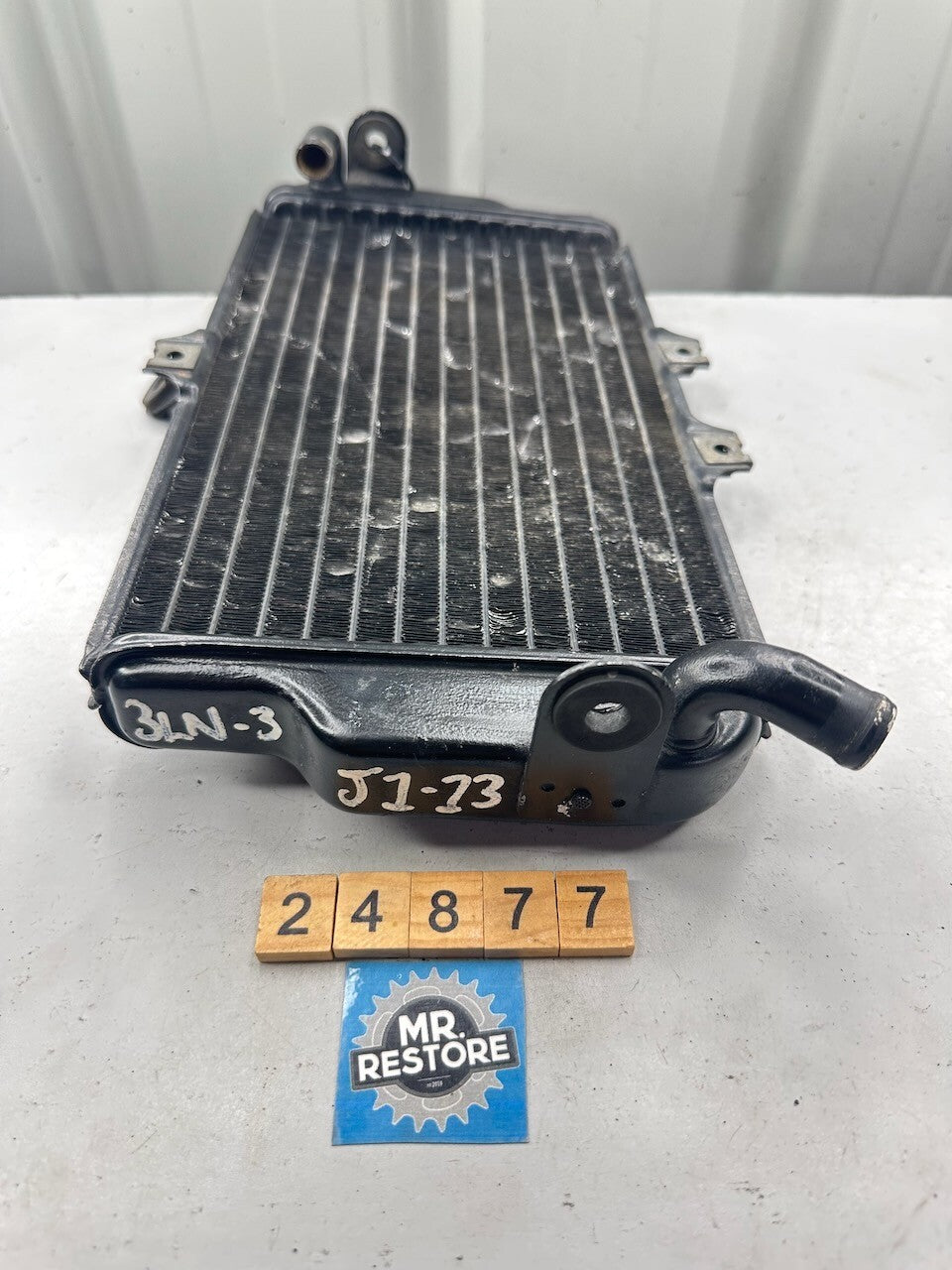 Yamaha FZR250 3LN '89-94' Radiator 3LN-12461  3LN-12461-00-00