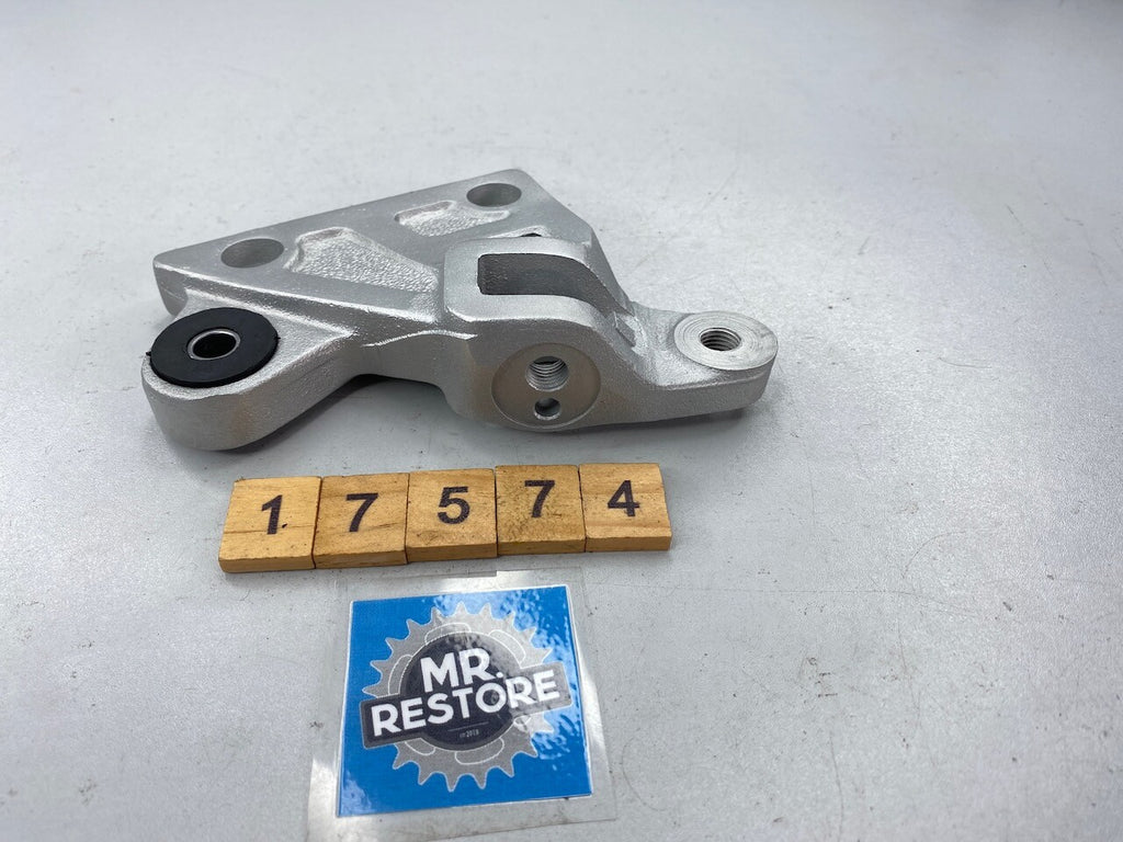 Suzuki RG500 RG400 OEM L/H Footrest Bracket - Vapour Blasted - 43821-20A00