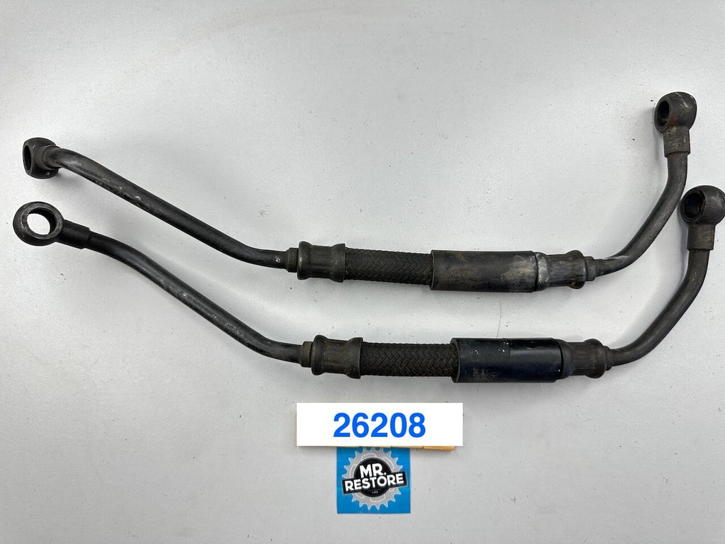 Suzuki GSX1100 GS1150 Pair of Oil Cooler Hose Line Pipes 16460-00A00 16470-00A00