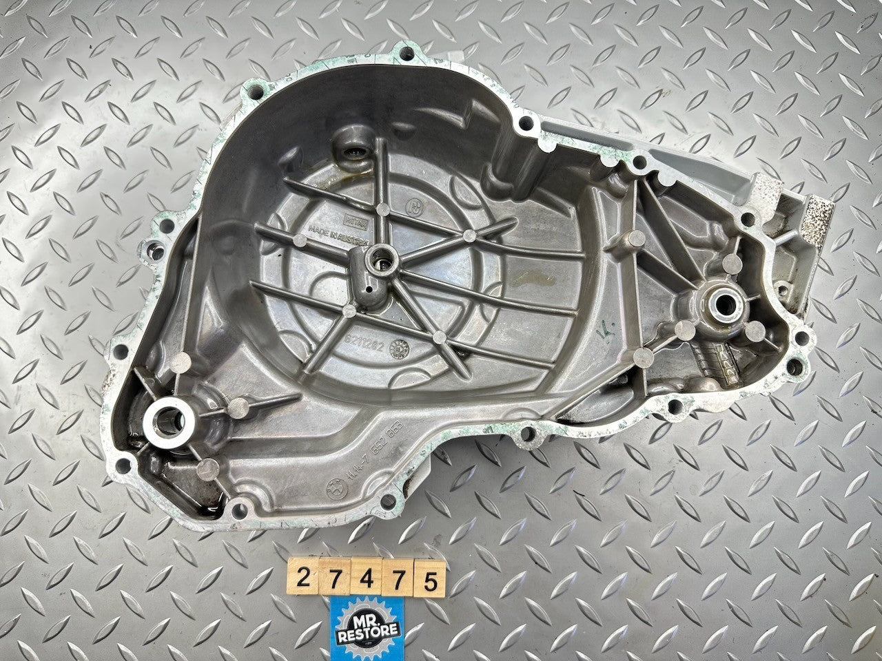 BMW F650GS '99-03' Left Engine Clutch Cover in VGC 11147652863