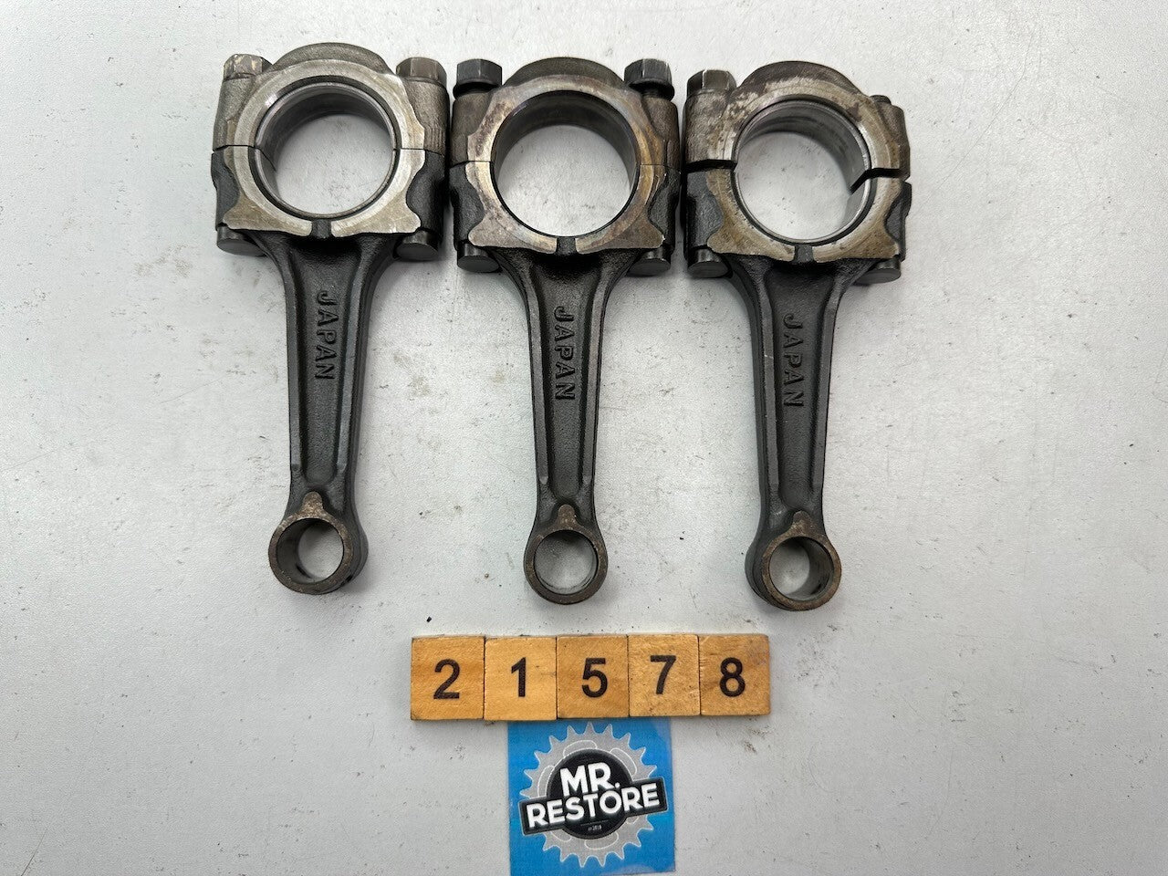 Kawasaki ZX600 GPZ600 ZX500 GPX500R ZL600 Connecting Rods x 3 13251-1059-KK