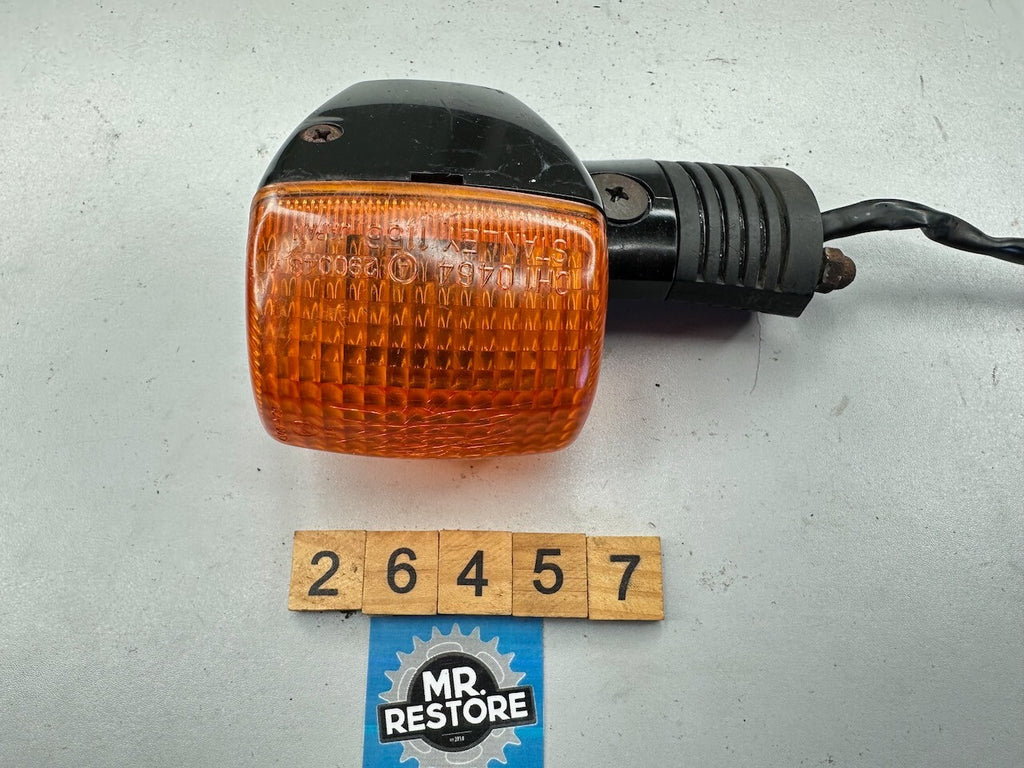 Honda VF1000 VFR750 OEM Front Left Turn Signal Indicator & Mount (tested)