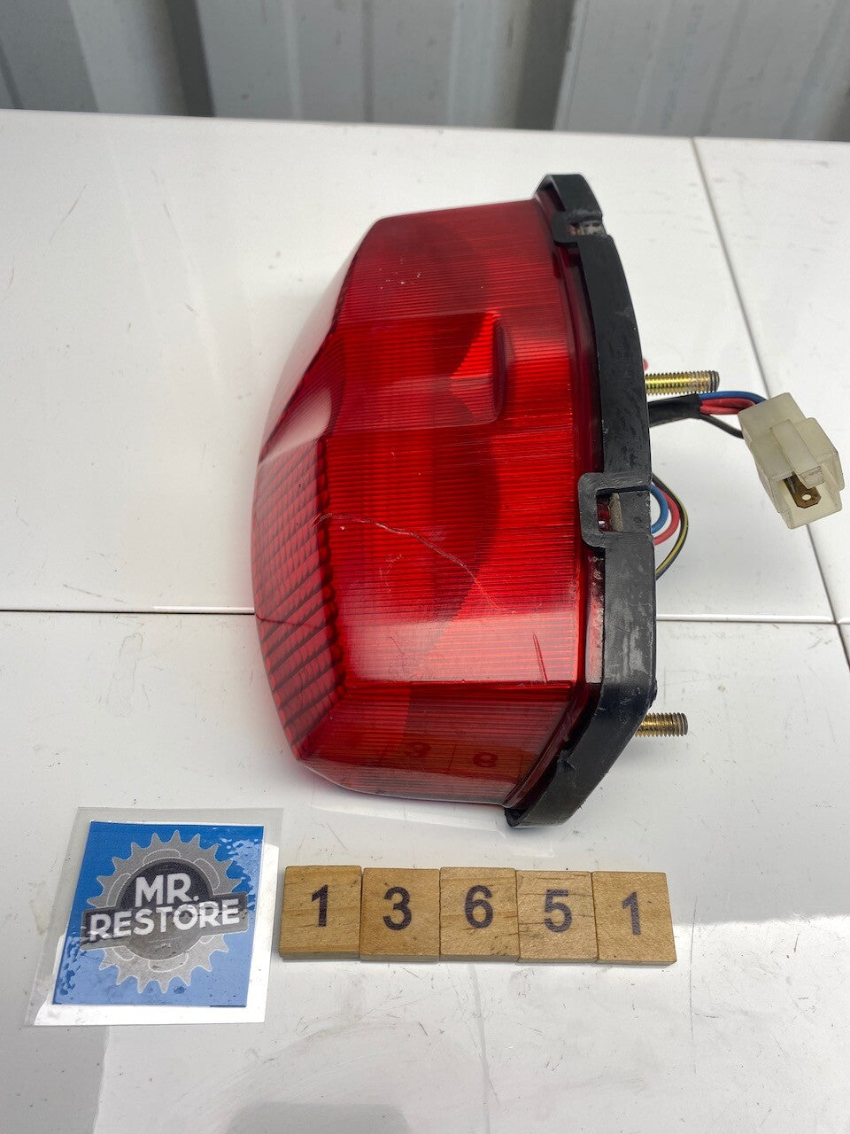 Kawasaki ZX250 ZXR250 Rear Taillight Assy With Harness 91-99 - 23025-1223