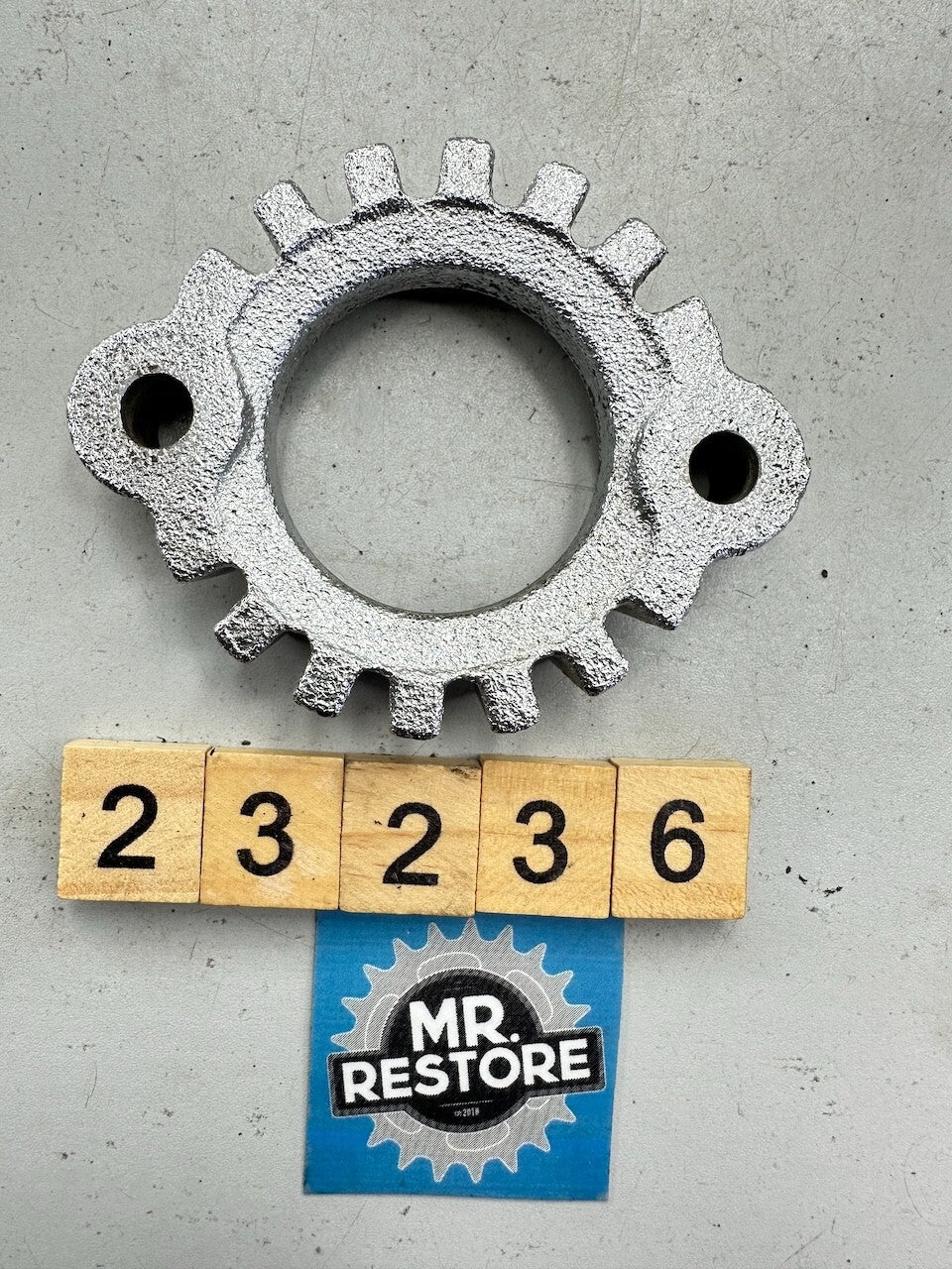 Yamaha XS400 '78-79' OEM Exhaust Ring Nut Flange Joint Clamp 2L0-14612-01