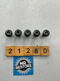 BMW Many Models Front ABS Sensor Ring Brake Disc Nut Set (x5) 34117713039