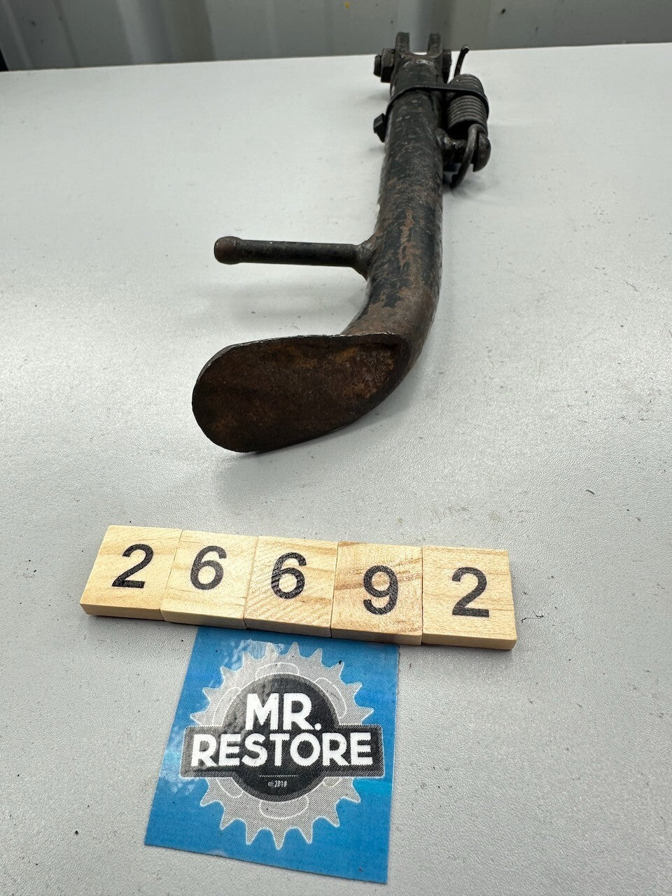 Suzuki GN250 Side Stand, Spring & Bolt