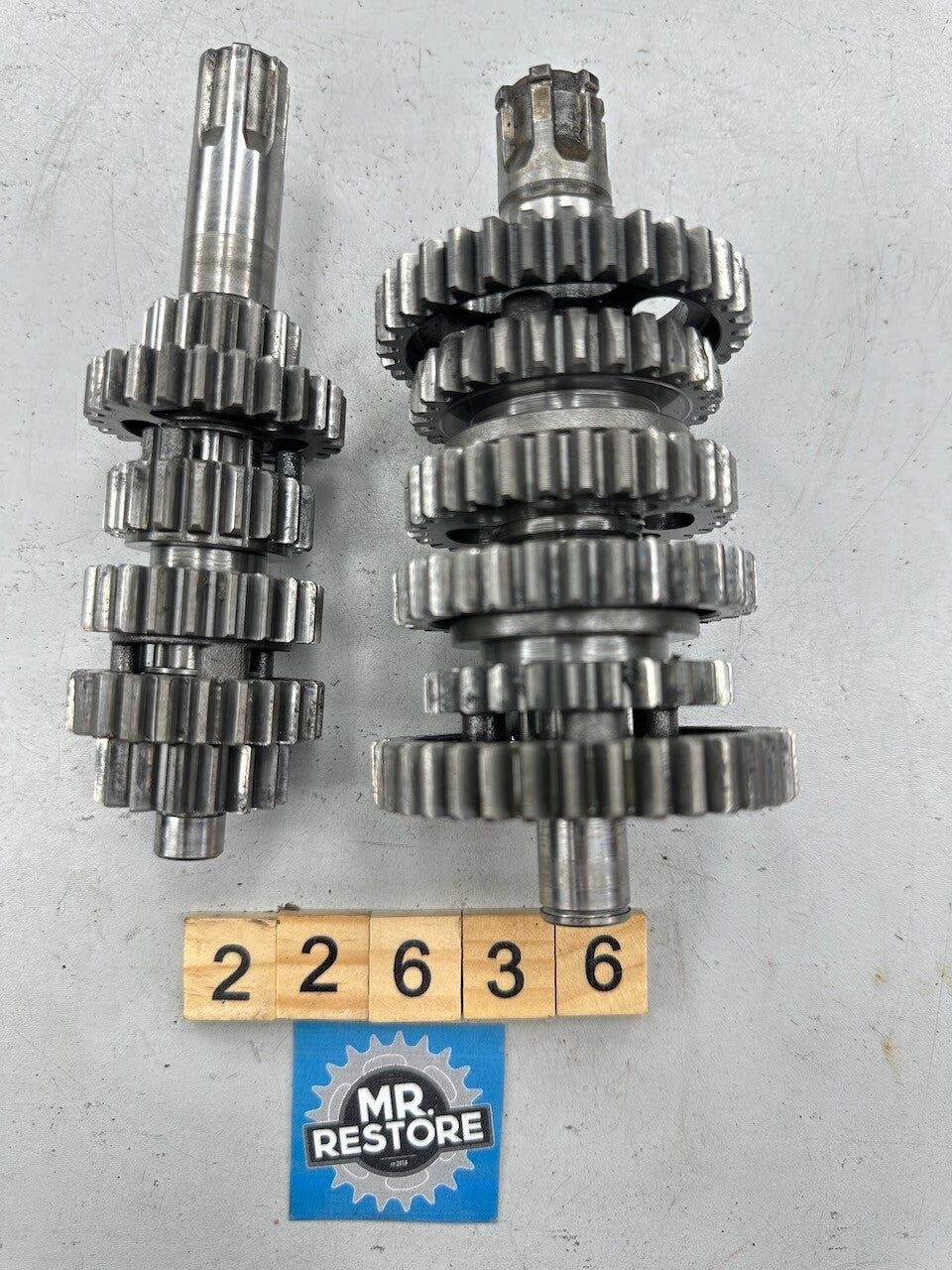 Kawasaki KX80 1983 Full Transmission 13128-1028  13127-1058