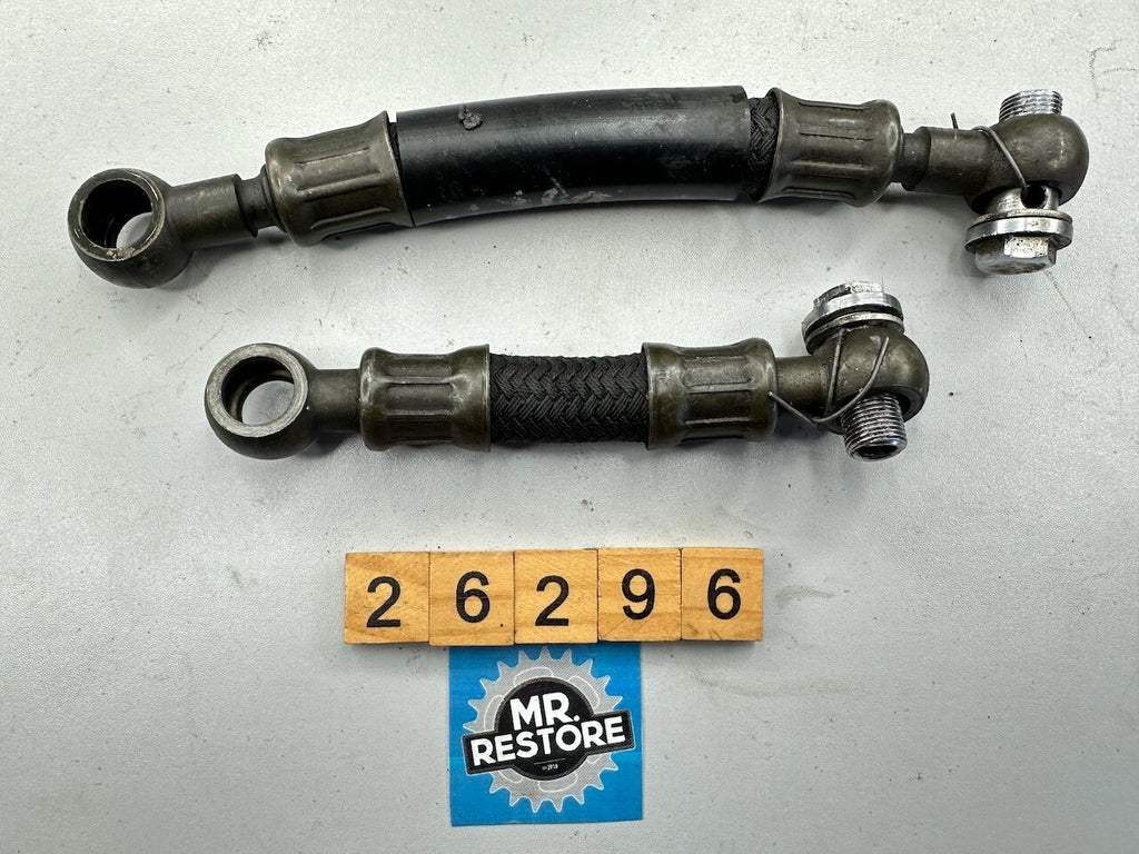 Suzuki TL1000 Pair of Oil Cooler Hoses OEM 16460-02F00 16470-02F00