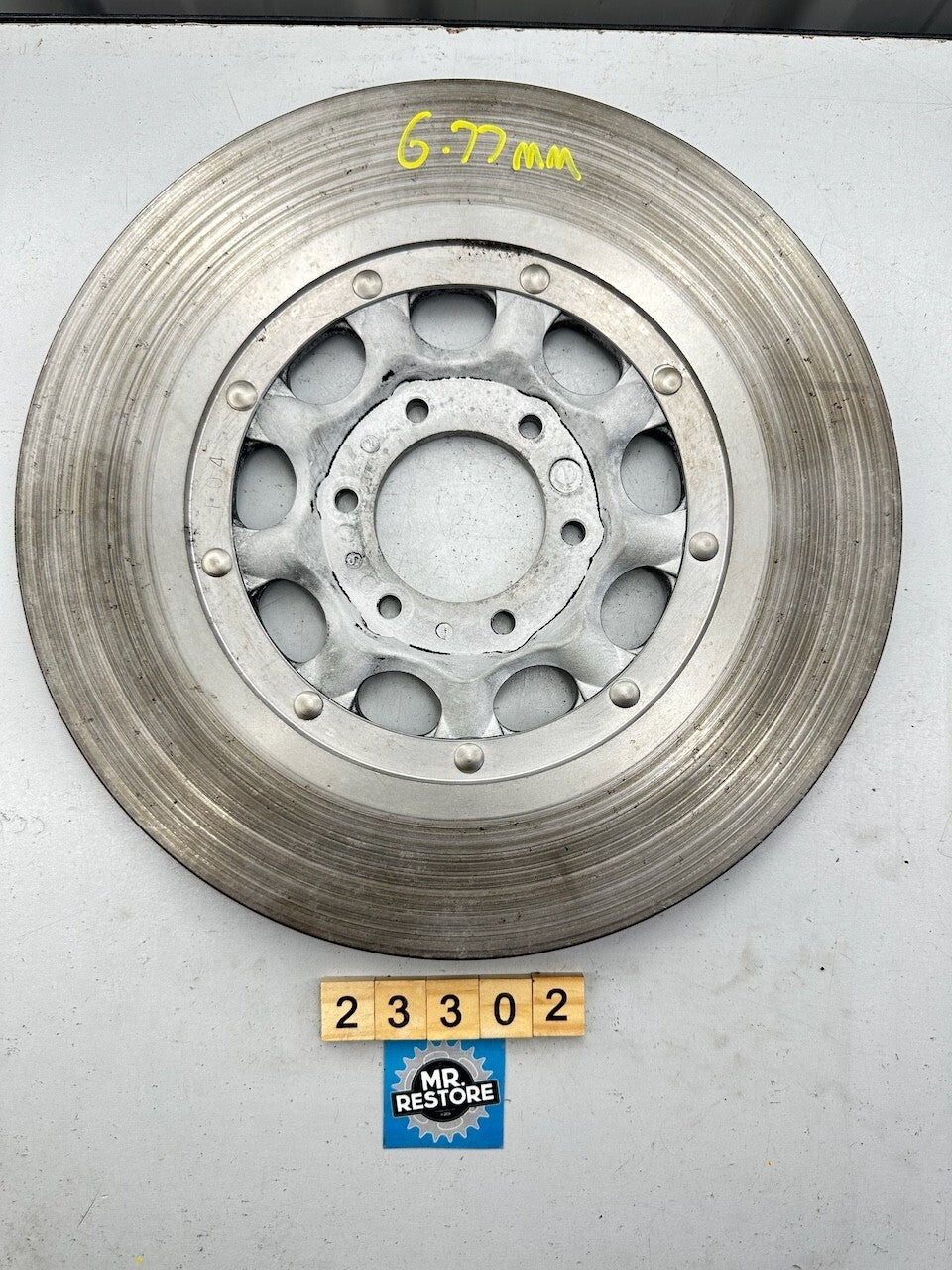Honda CB750 Four OEM Front Disc Rotor with 6.77mm Remaining