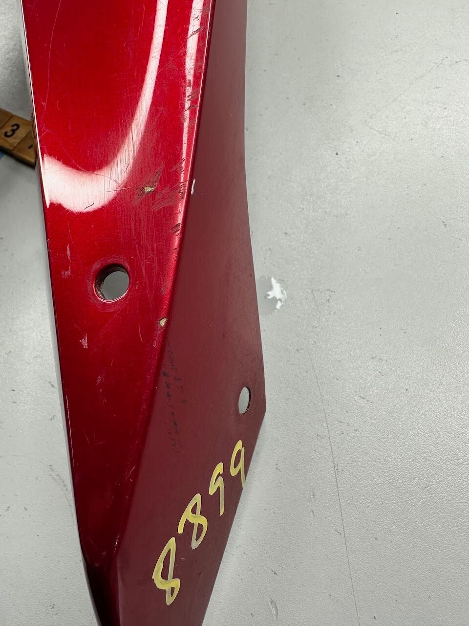 Yamaha R1 YZF 04-06 LH MID PANEL 5VY-2835U Red
