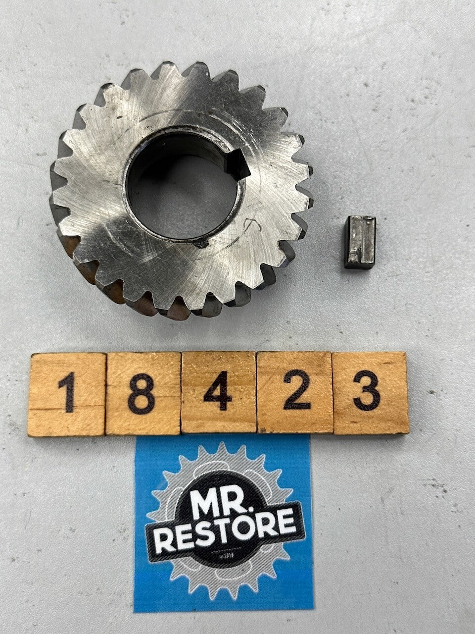 Yamaha IT465 YZ465 Primary Crank Drive Gear w/ Key (24T)  3R5-16111