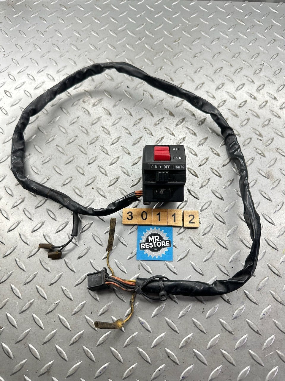 Suzuki GSXR1100 91-92 GSXR750 1991 Right Hand Handlebar Switch Block