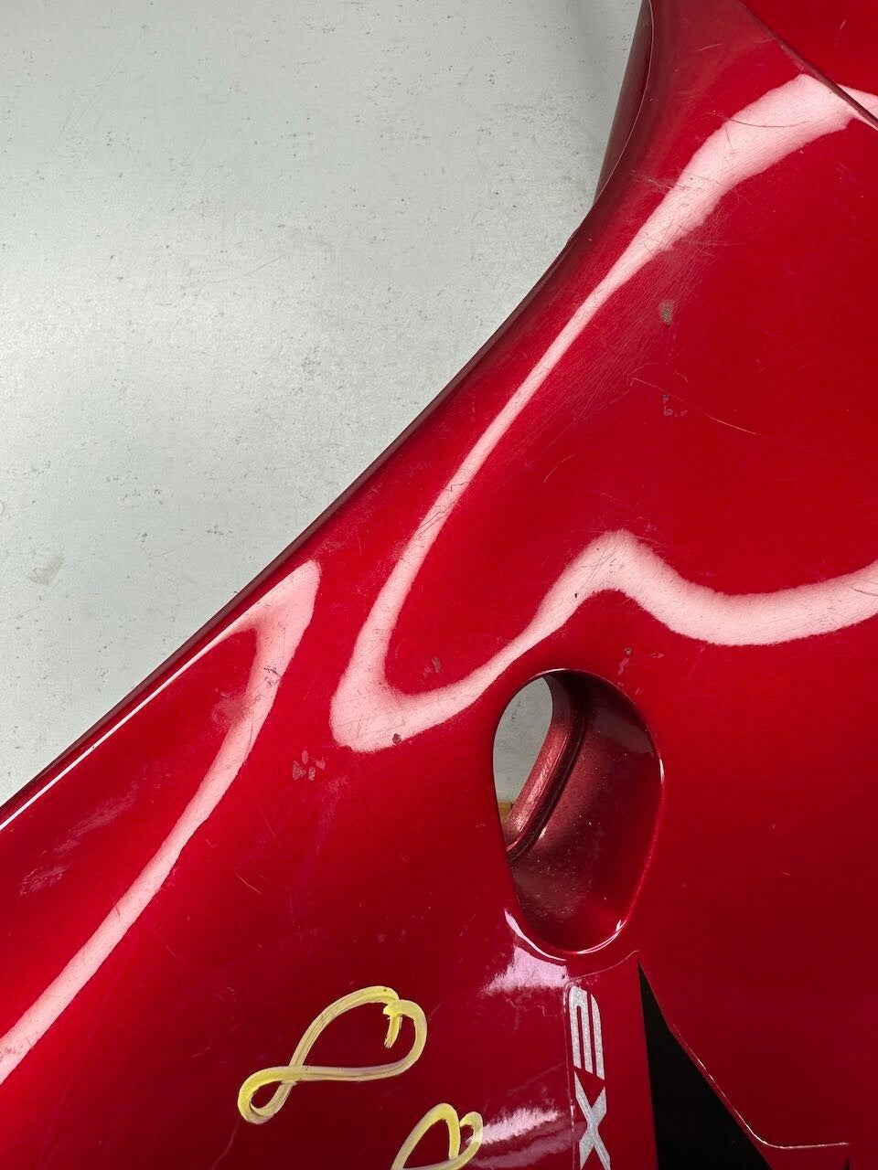 Yamaha R1 YZF 04-06 LH MID PANEL 5VY-2835U Red