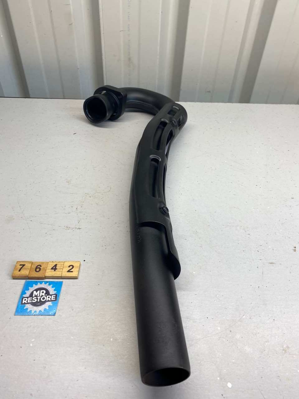 Kawasaki KL600R Exhaust Header & Guard - Painted Stainless Steel KHI E014 - OEM