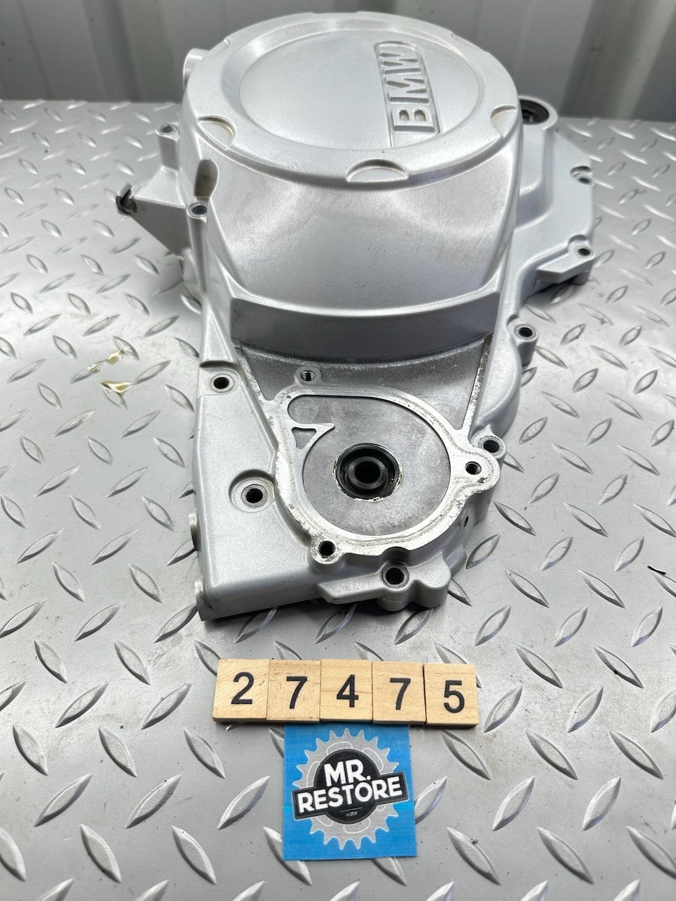 BMW F650GS '99-03' Left Engine Clutch Cover in VGC 11147652863