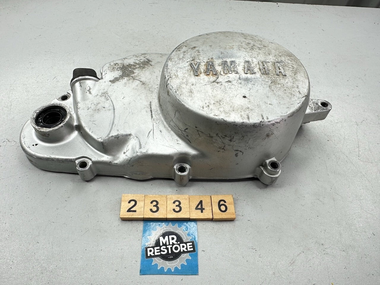 Yamaha V70 V80 Left Crankcase Clutch Cover