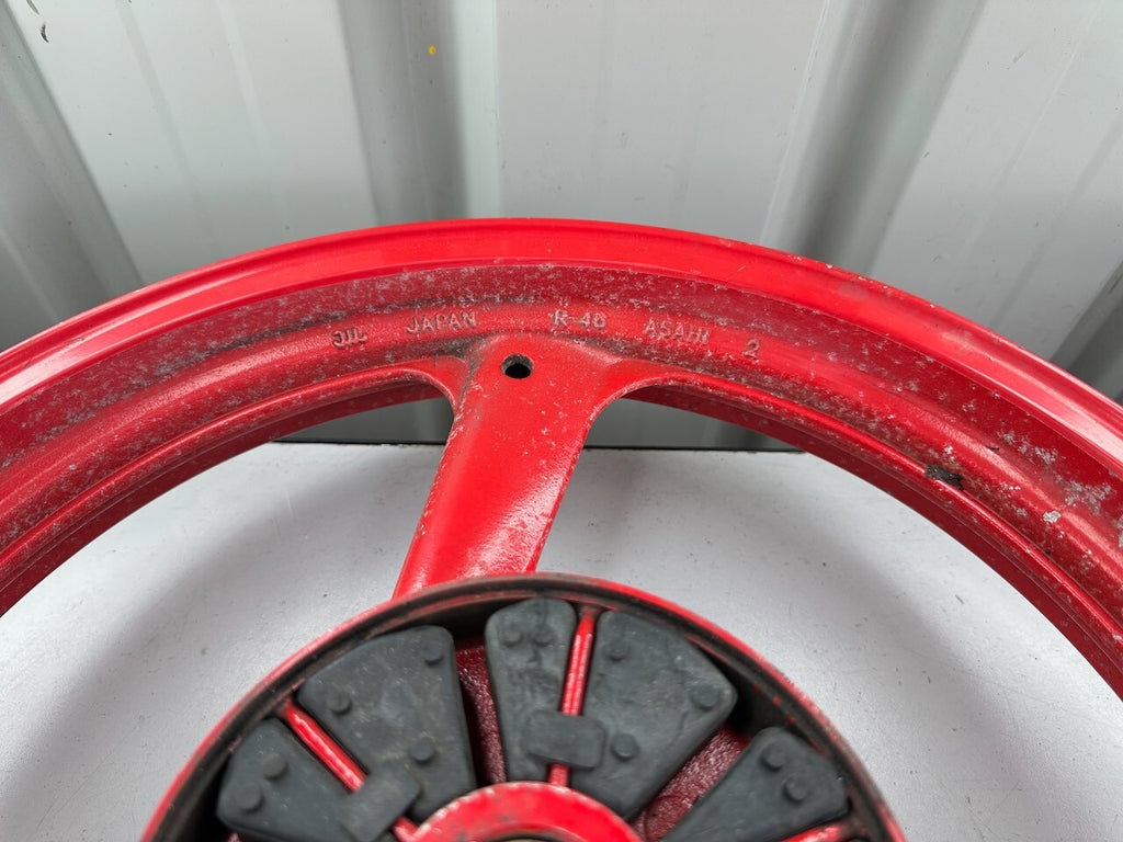 Yamaha TZR250 1KT 2MA FZR250 2KR Rear Wheel & Cush Rubbers 17 x 2.50 (R-46)