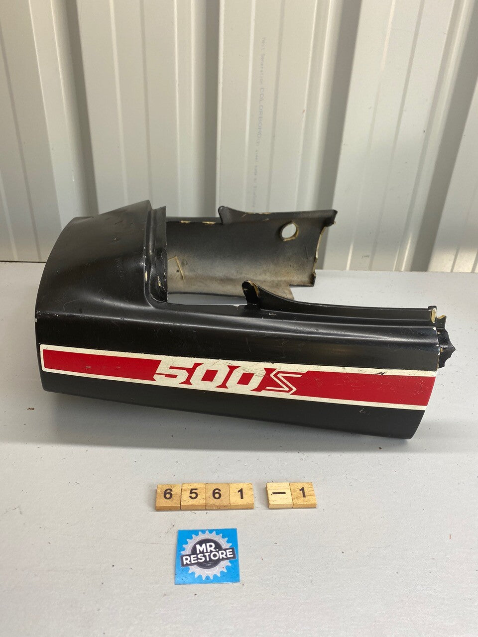 KAWASAKI GPZ500 S EX500 REAR FENDER PANEL COVER 87-90 - 14024-1379