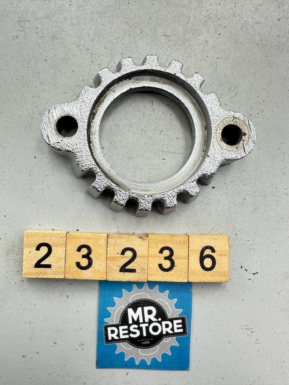 Yamaha XS400 '78-79' OEM Exhaust Ring Nut Flange Joint Clamp 2L0-14612-01