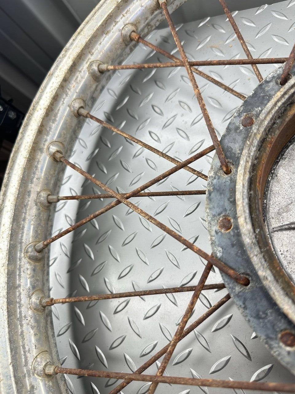 Suzuki SP370 '78-79' 21" Front Wheel