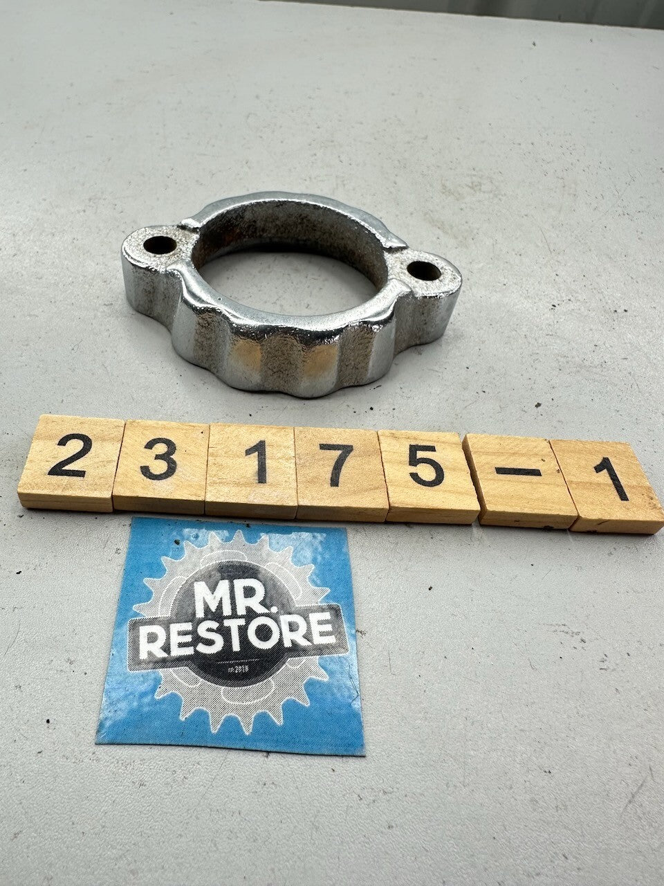 Yamaha XS400 XS360 XS250 OEM Exhaust Ring Nut Flange 1L9-14612