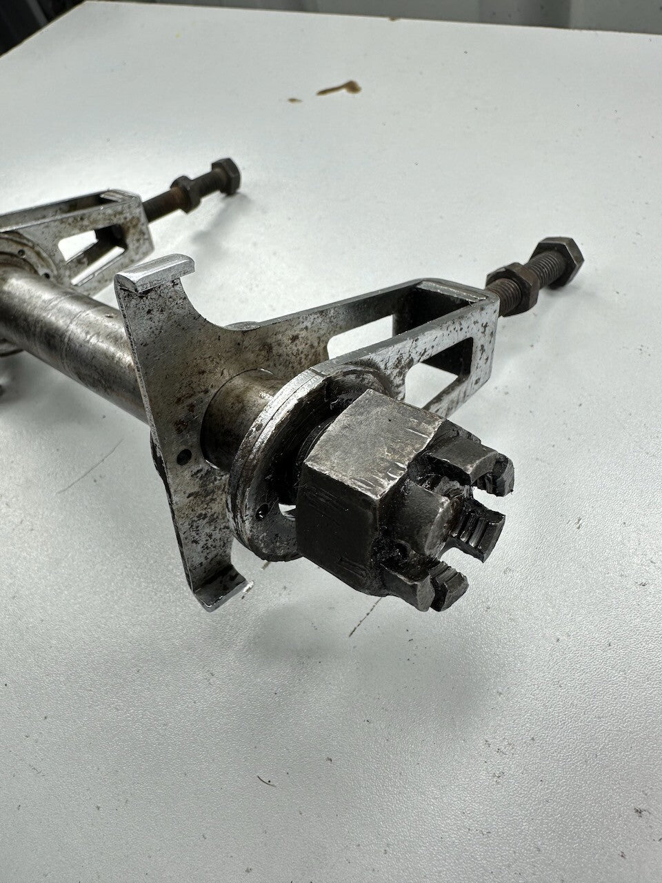 Kawasaki ZX750 F Ninja 750 R GPX750 Rear Wheel Axle & Chain Adjusters etc.
