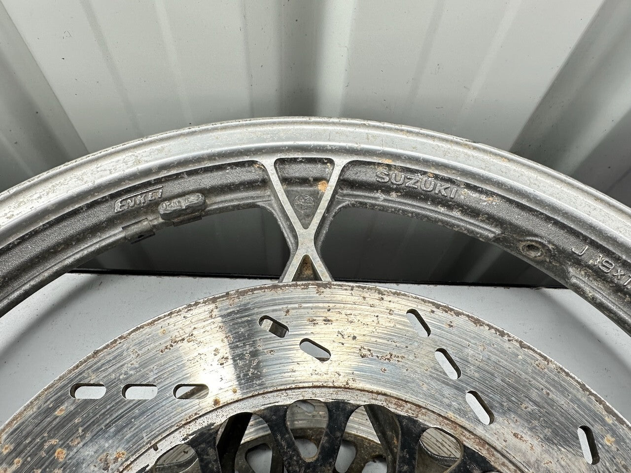 Suzuki GSX750 Front Wheel 19x1.85 (Dated May 82)