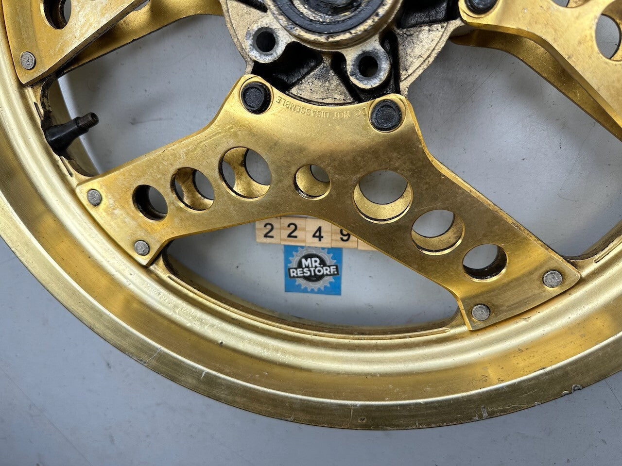Honda VF750 Front Wheel 16 x 2.50 (Stamped April 1983)