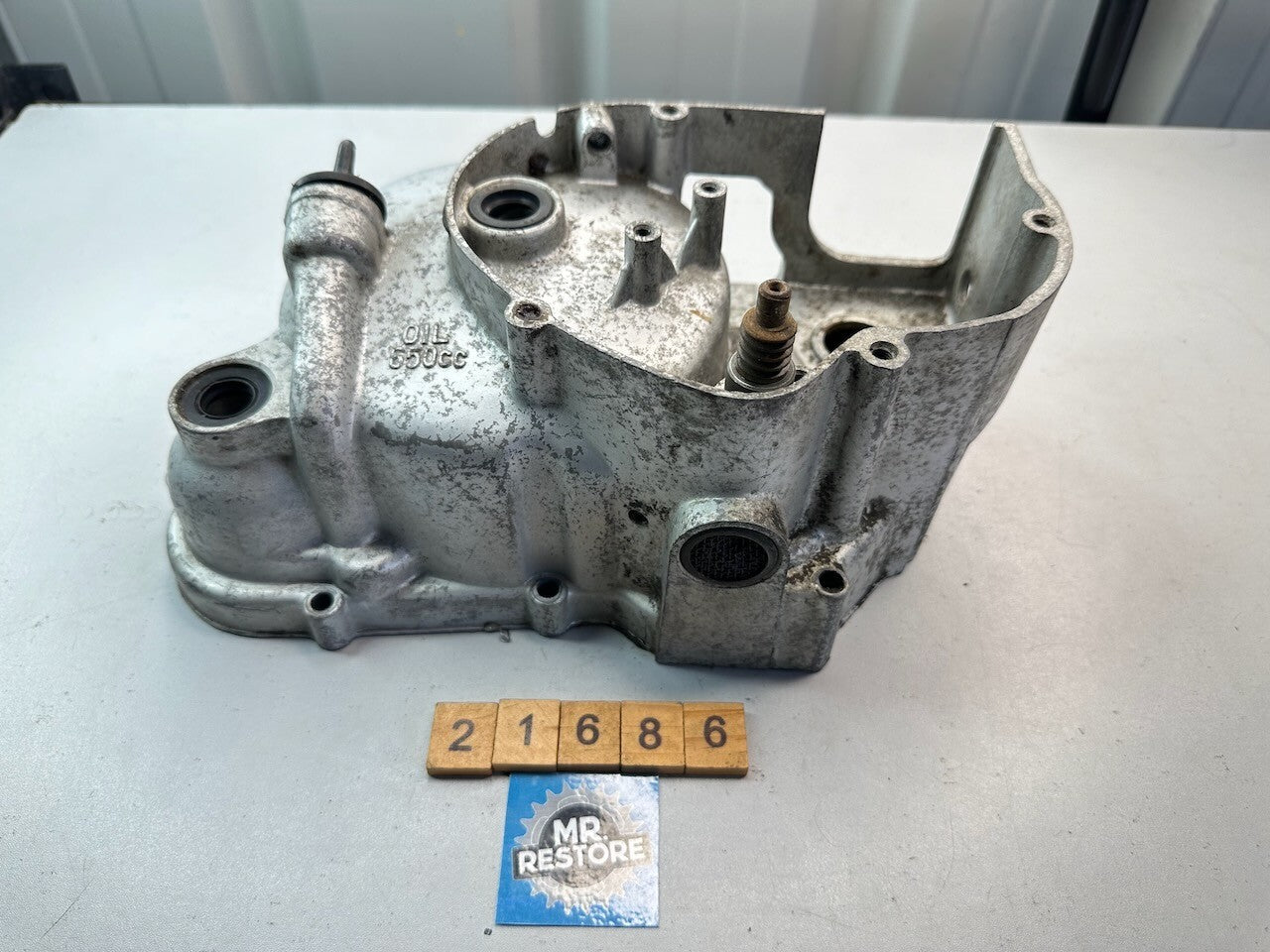 Yamaha Vintage Classic 100cc 2 Stroke Right Hand Crankcase Cover 164-15421-01