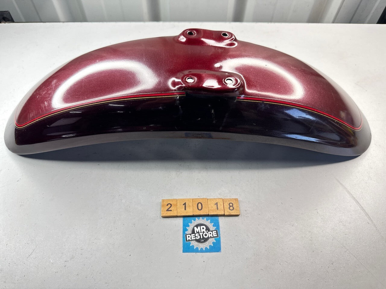 Yamaha XV1100 Virago Front Mudguard Fender Miyabi Maroon 3CF-Y2151-00-1Y