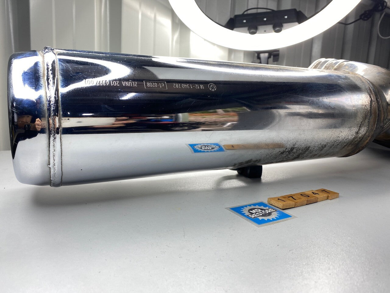 BMW R1100RS R1100RT R850RT 259T Muffler & Cat 18121340782