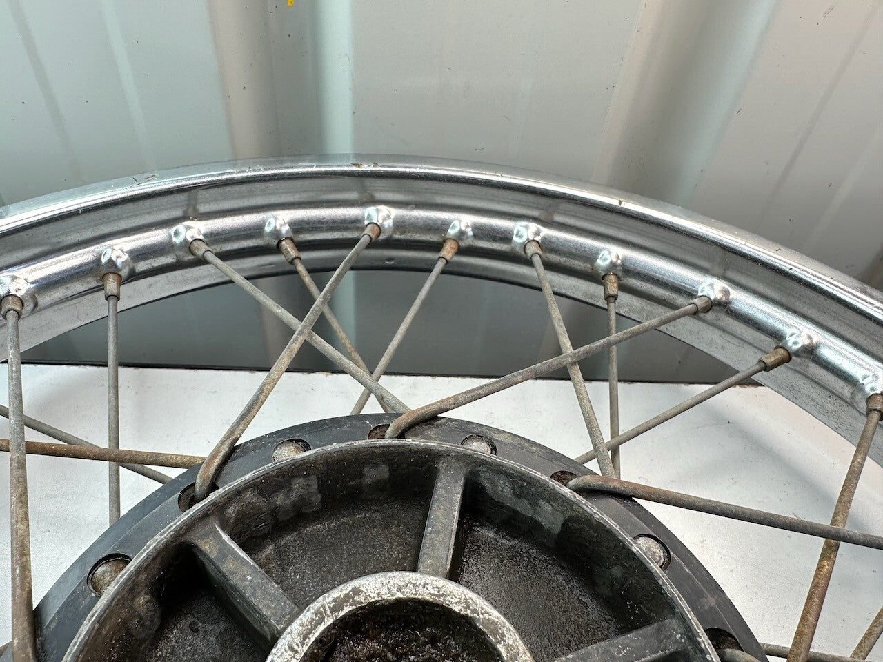 Suzuki TS125 1.60 x 18" OEM Takasago Rear Wheel