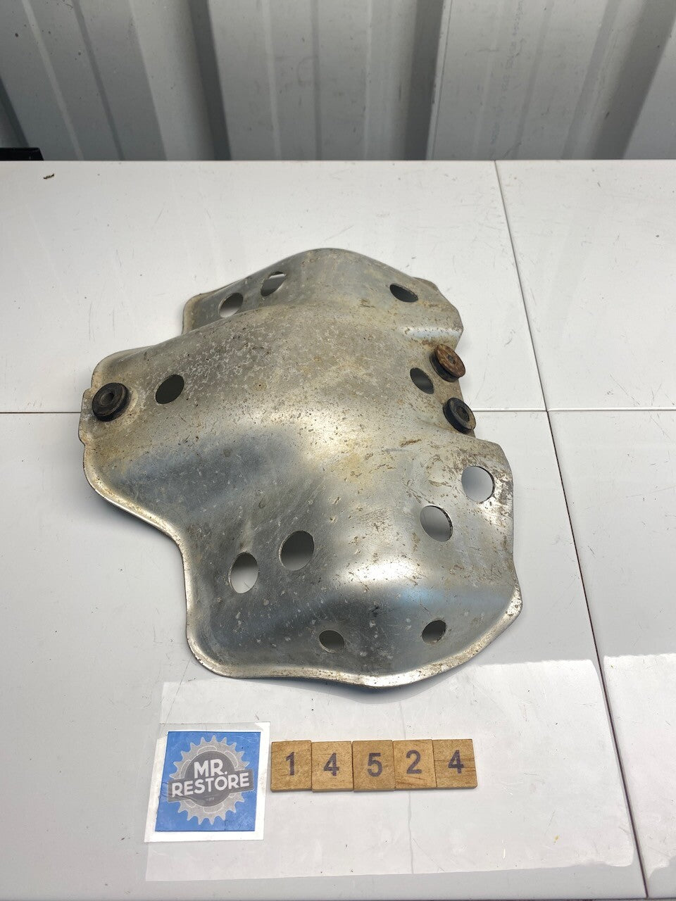 Kawasaki KLR250 1993-05 OEM Bash Guard Engine Protector Skid Plate 55020-1168