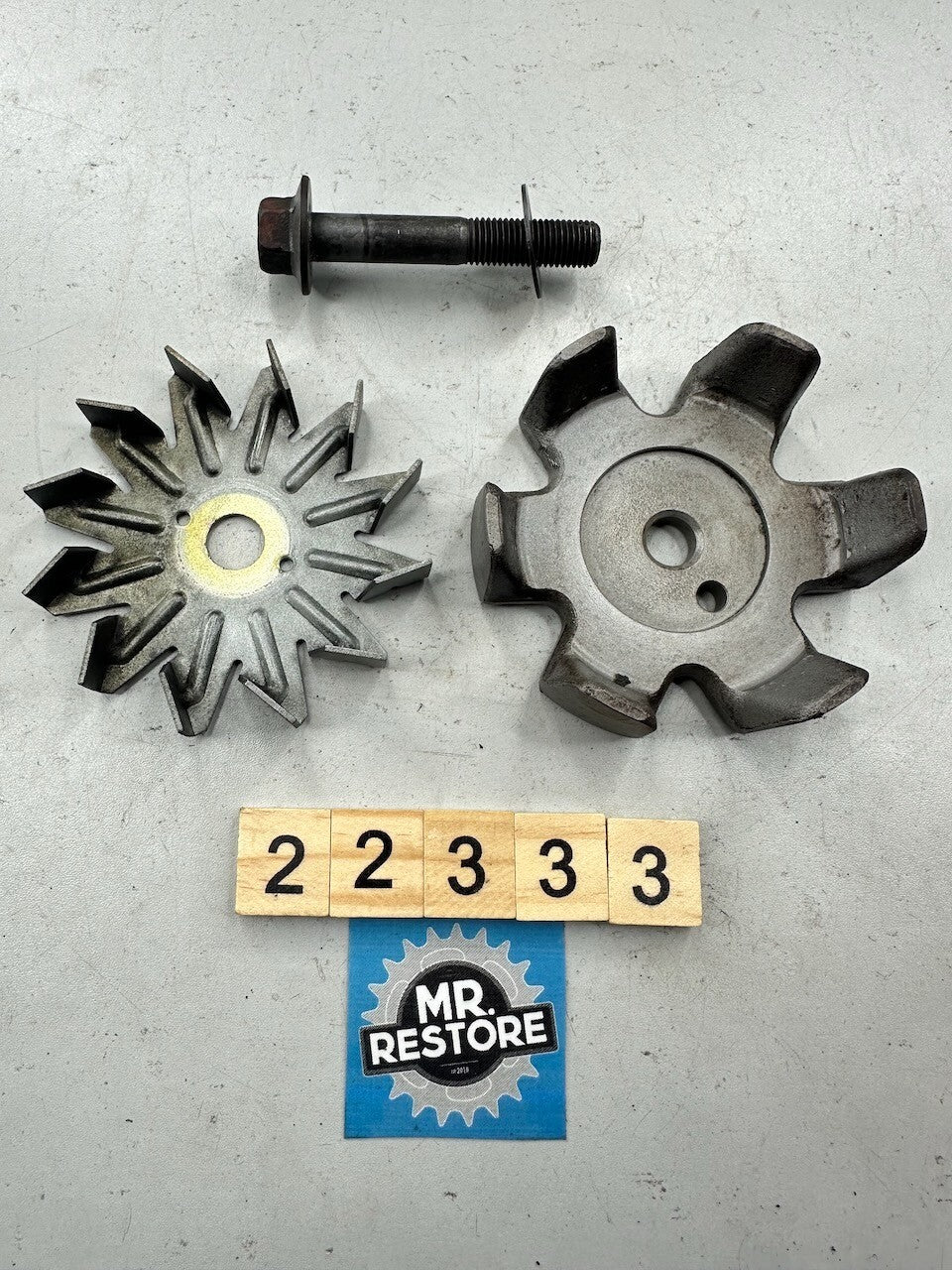 Honda CBX750 1984 Rotor & Fan 31110-MJ1  31115-MJ1-671