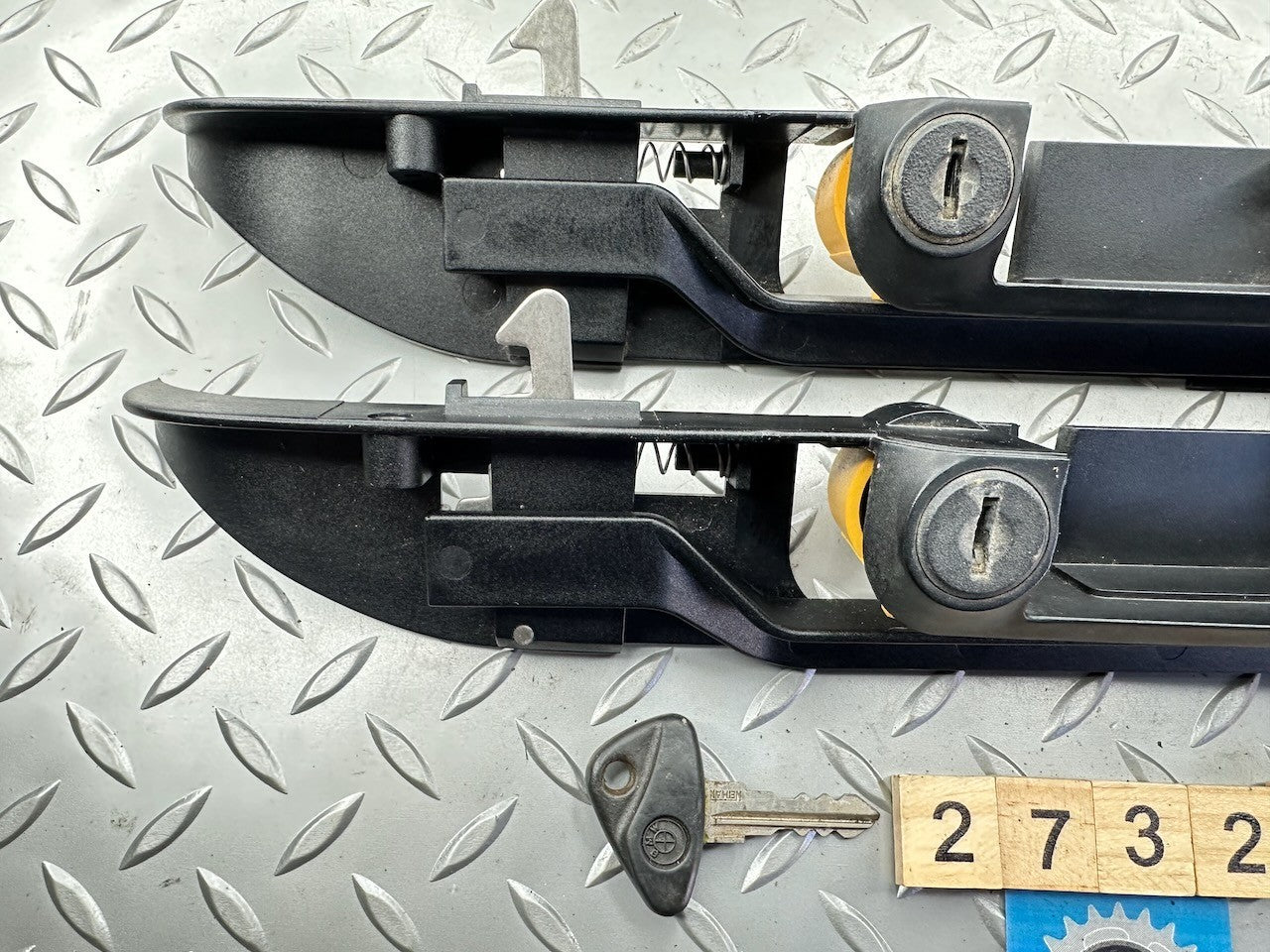 BMW F650GS G650GS Pair Of Luggage Locks Latches & OEM Key