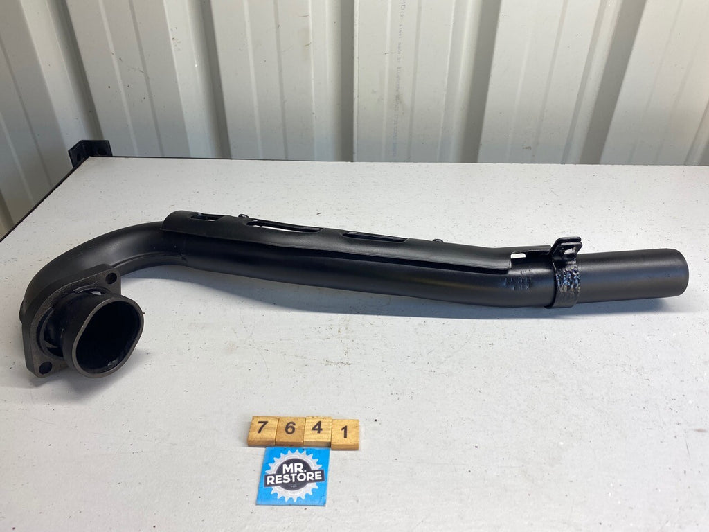 Kawasaki KL600 R Exhaust Header & Guard - Stainless Steel OEM - KHI EC17-Painted