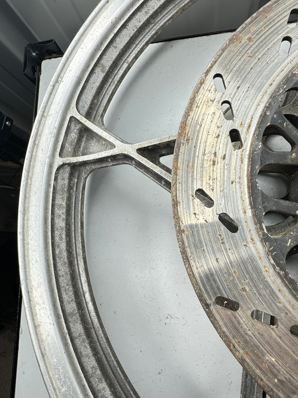 Suzuki GSX750 Front Wheel 19x1.85 (Dated May 82)