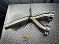 BMW S1000XR 2015-19 Stainless Delete Exhaust Pipe by Dominator