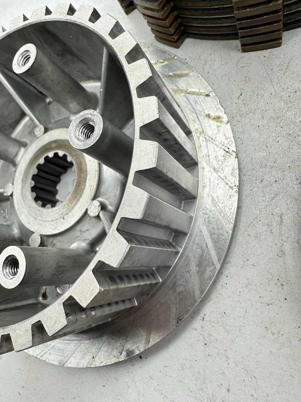 Kawasaki ZX750 Ninja 750R GPX750 '87-90' Clutch Plates, Boss & Pressure Plate