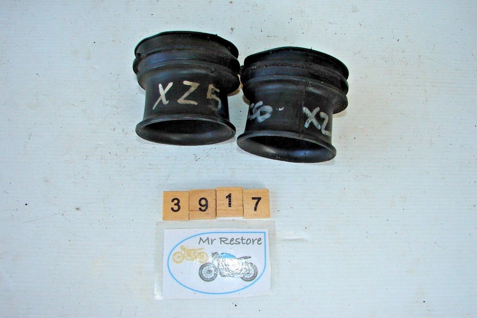 Yamaha XZ550 Air box to Carb Rubber (pair)