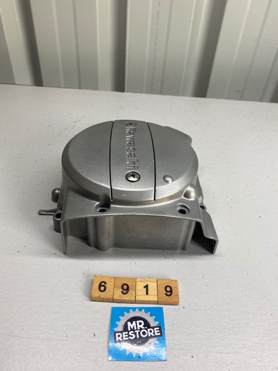 Kawasaki LTD250 KZ250R Engine Side Case Cover - Vapour Blasted
