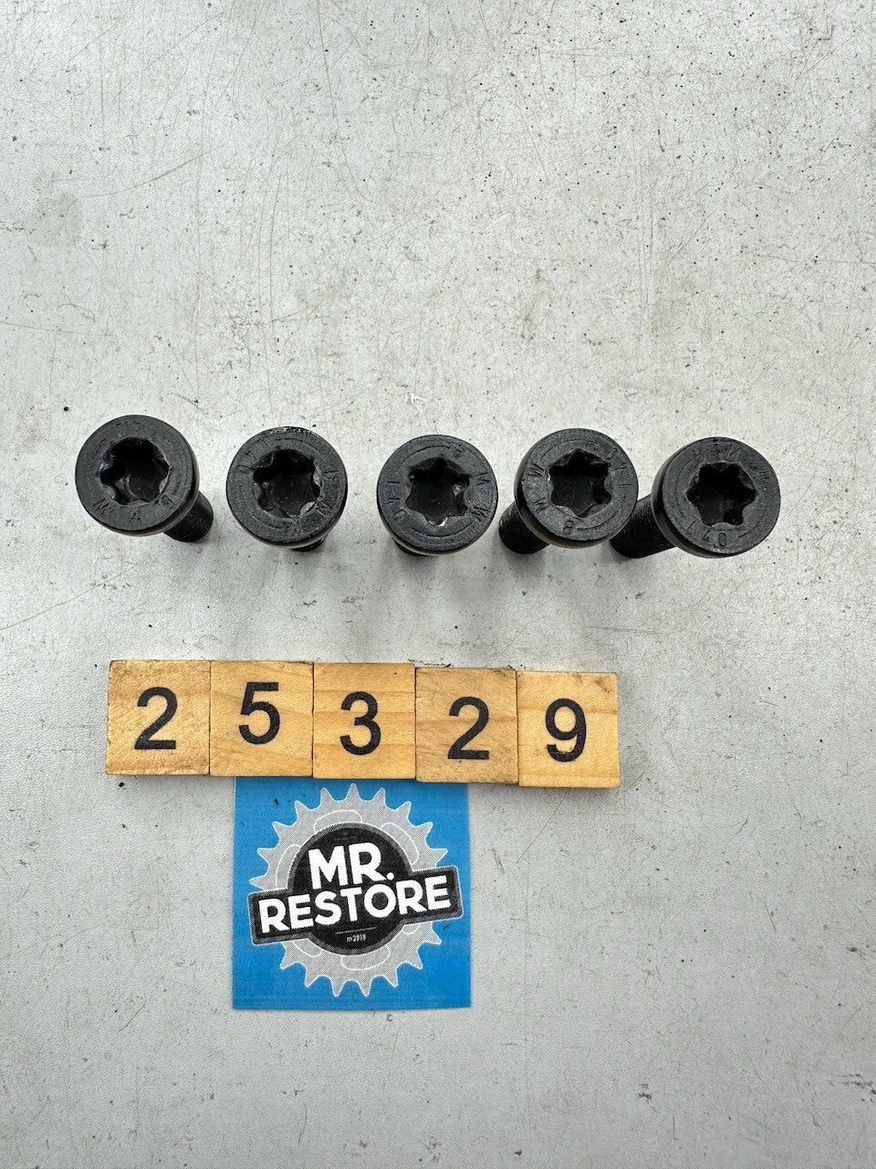 BMW K1300R K1300S R1250GS R1250R K1600 R1200R R1200GS R1200S 5 Rear Wheel Bolts