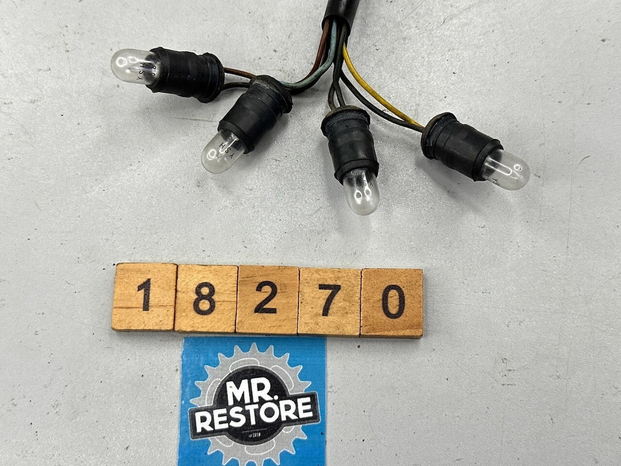 Yamaha RZ250 RZ350 RDLC FZR1000 600 750 TZR250 Meters Lighting Harness 1AR-83520